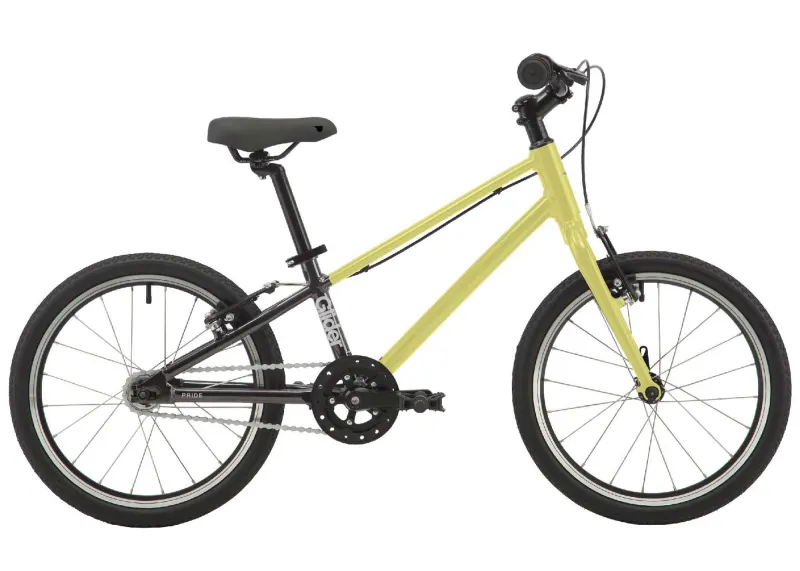 Велосипед 20" PRIDE GLIDER 2.2 (2026) Yellow-Gray