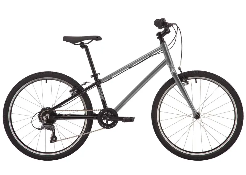 Велосипед 24" PRIDE GLIDER 4.1 (2026) Silver-Black