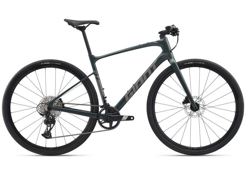 Велосипед 28" GIANT FastRoad AR Advanced 1 (2026) рама - ML Asphalt Green