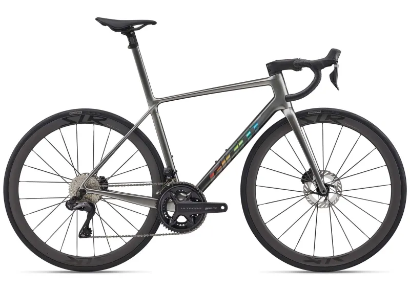 Велосипед 28" GIANT TCR Advanced SL 1 (2026) рама - XS Dark Chrome