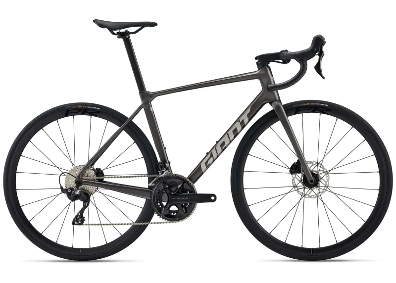 Велосипед 28" GIANT TCR Advanced 2-PC (2026) рама - M Stealth Chrome