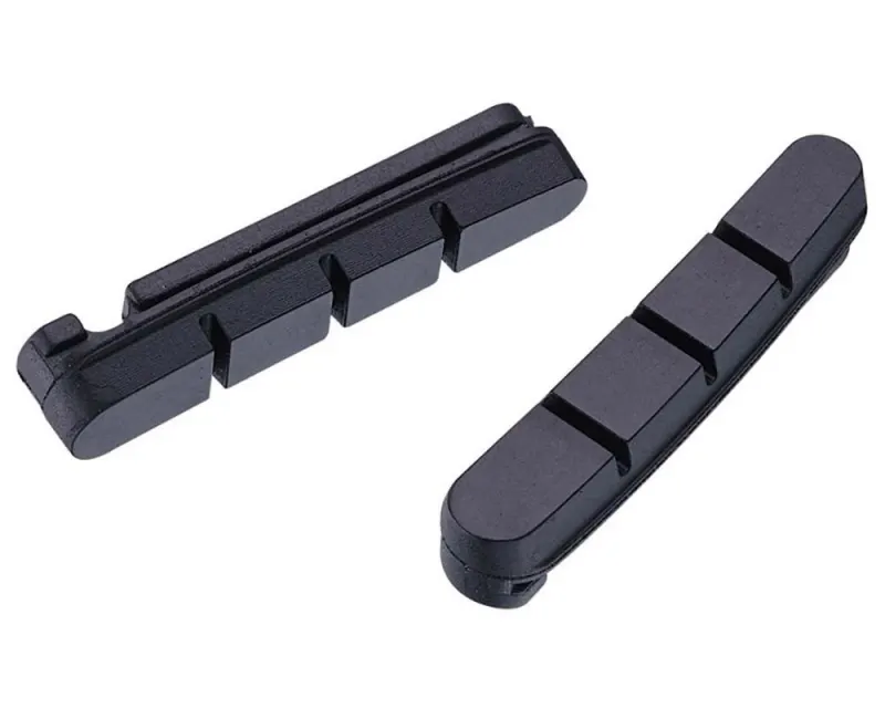 Тормозные колодки Tektro P422.11 (Rubber), резина, 55 мм, (Black) чёрный, пара
