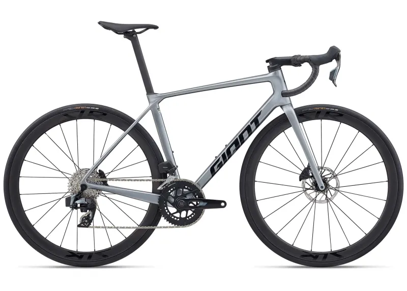 Велосипед 28" GIANT TCR Advanced Pro 1-AXS (2026) рама - L Tech Silver
