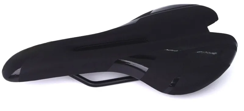 Сідло Green Cycle GCS-2610, 285мм x 150мм, сталеві рейли, чорне