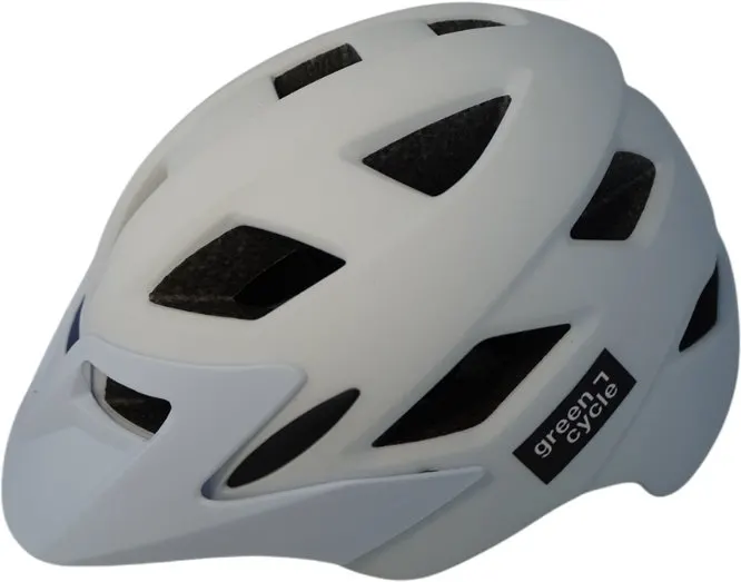 Шолом дитячий Green Cycle ONYX розмір 48-52 см білий