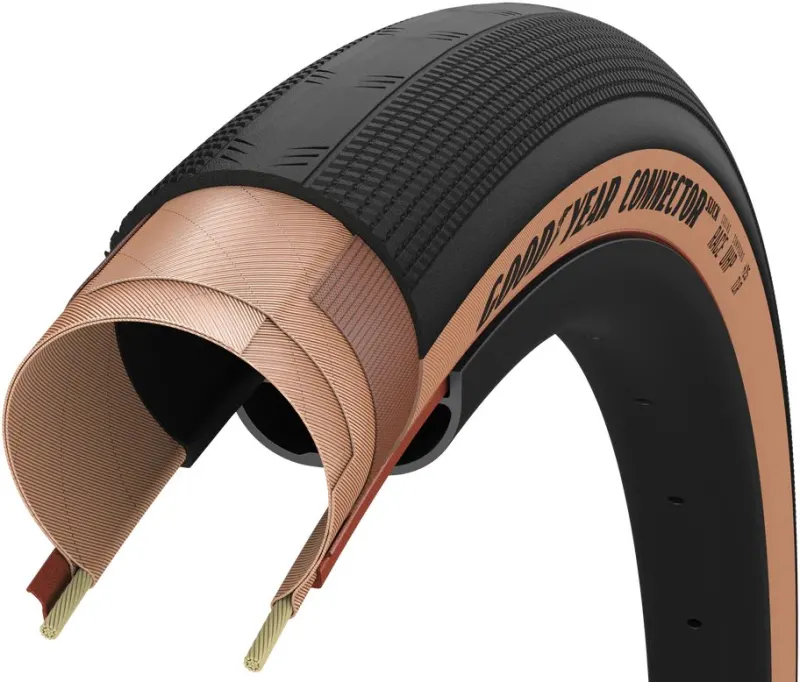 Покришка 700x40 (40-622) GoodYear Connector Slick, Race, Dynamic:UHP, Folding, Transparent