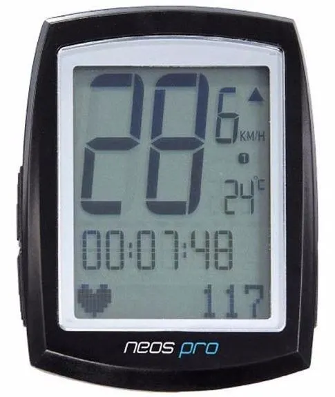 Велокомпьютер Giant Neos PRO+ многофункциональный черный