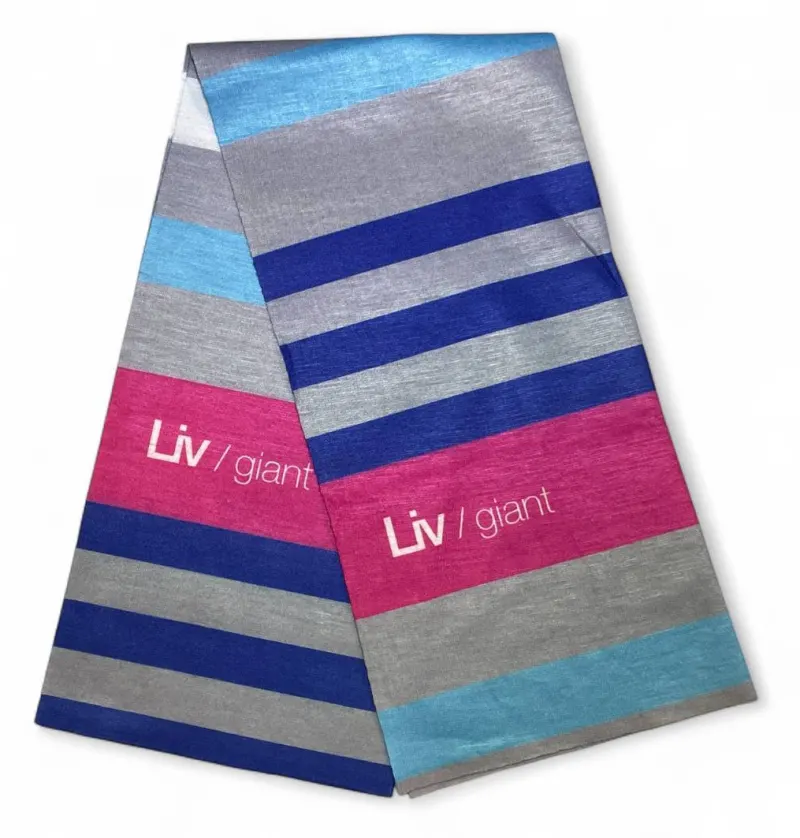 Бандана женская Giant Liv Pure Headwear серебристый/пурпурный
