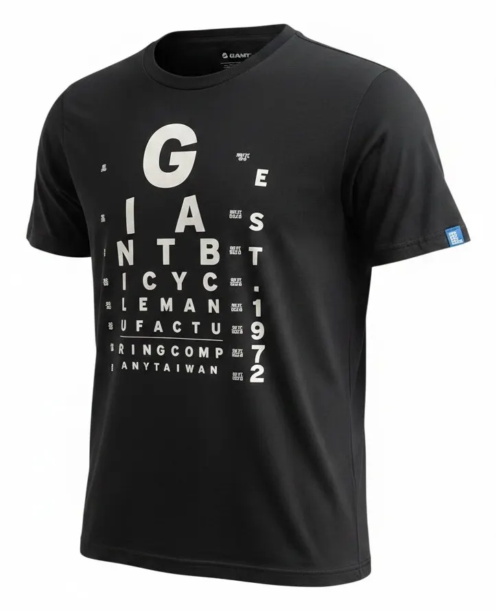 Футболка Giant Eye-Chart чорний S/M
