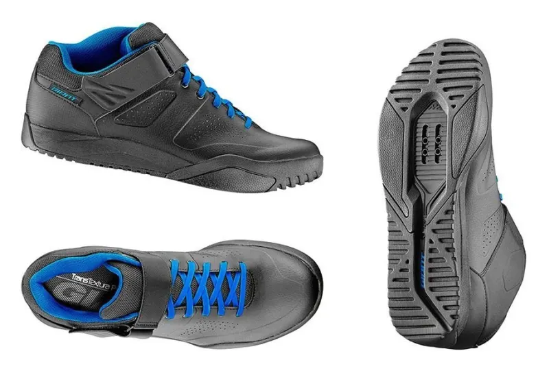Велосипедні туфлі ендуро Giant Shuttle чорний/синій 42