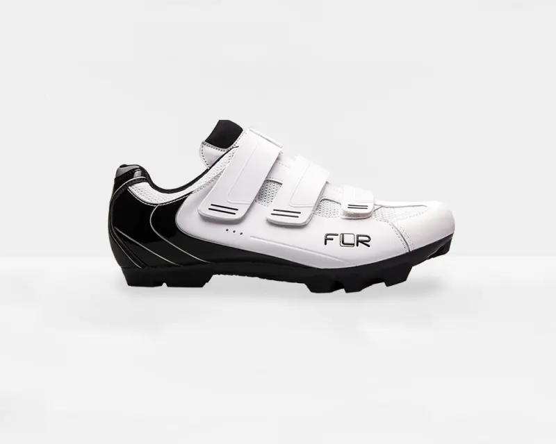 Велосипедные туфли МТБ FLR F-55 белый/черный 43