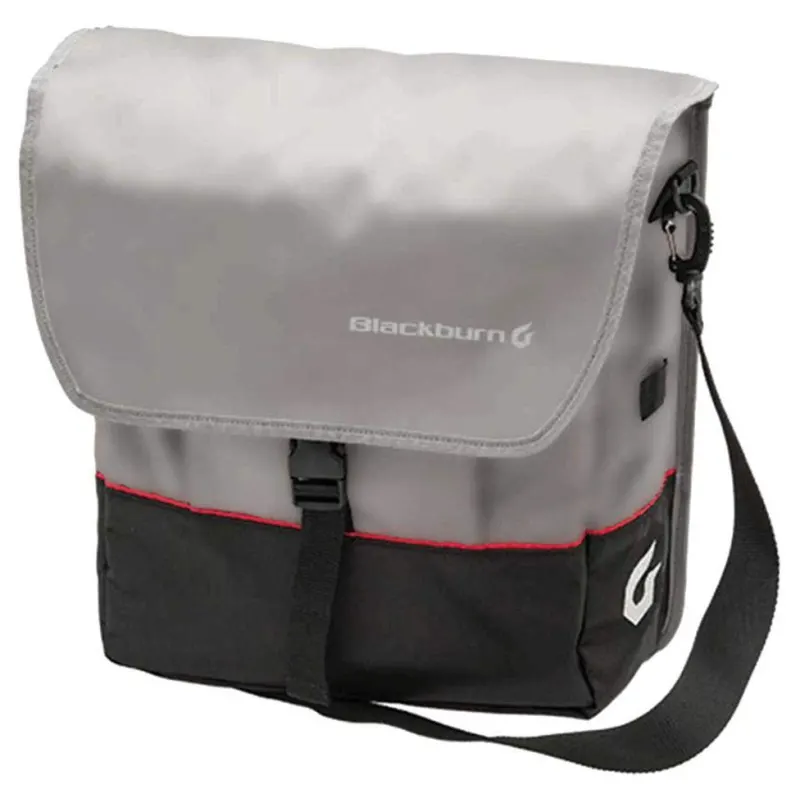 Сумка на багажник Blackburn Local Pannier 13л водозахисна сірий/чорний