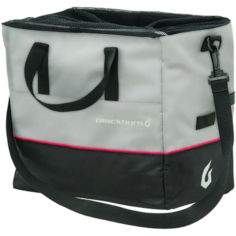 Сумка на багажник Blackburn Local Grocery Pannier 16л водозахисна сірий/чорний