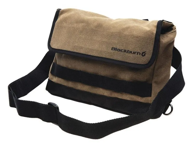 Сумка на кермо/мюзетта Blackburn Wayside Handlebar/Musette 5л чорний/бежевий 409г