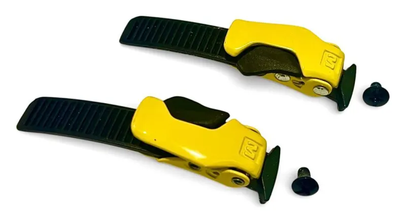 Застібка змінна Mavic Ergo Lite Ratchet Shoe Kit з ремінцем жовтий