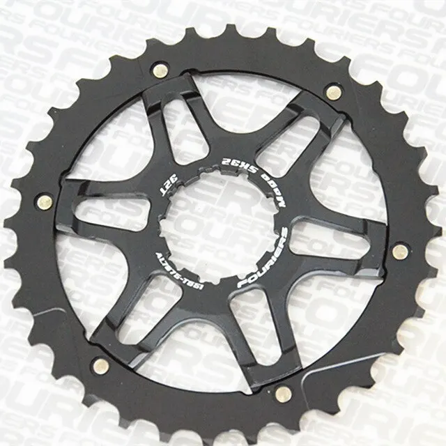 Шестерня задня шосе Fouriers Shimano 11шв алюміній 32Т чорний