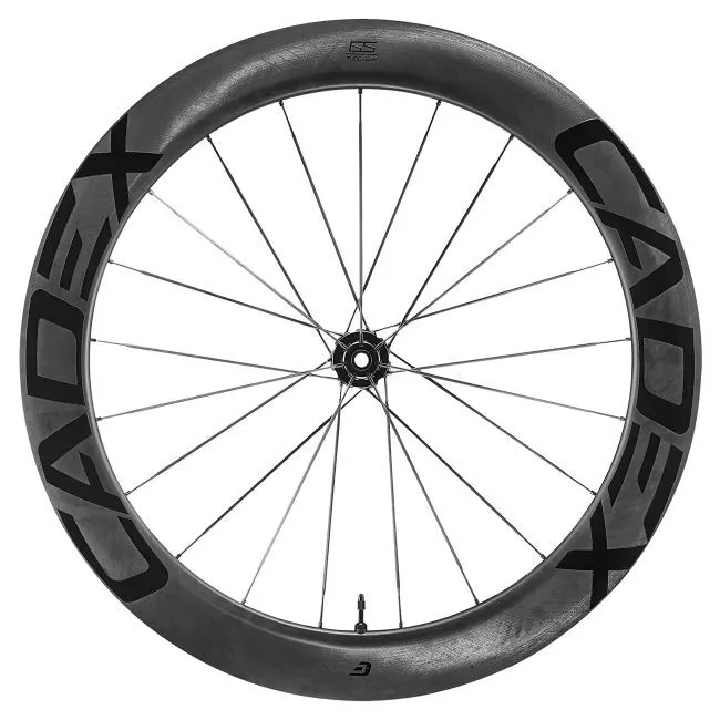 Колесо шоссе CADEX 65 DB дисковые тормоза переднее