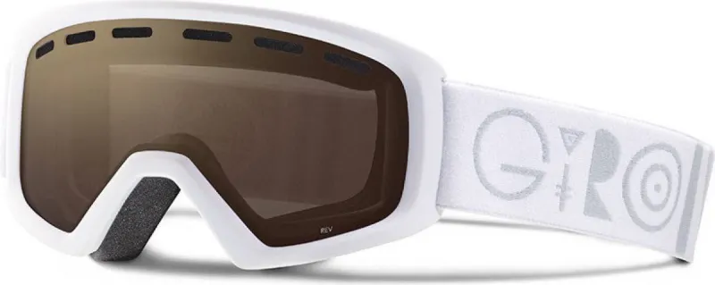 Маска гірськолижна Giro Rev білий Geo Amber Rose 40%