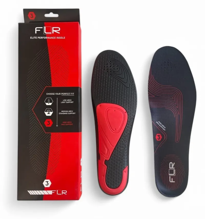 Устілка до взуття FLR Elite Performance Insole High червоний 44-45