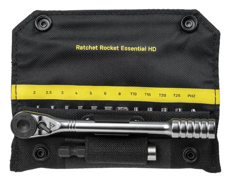 Ключ набір Topeak Ratchet Rocket Essential HD з чохлом 202г