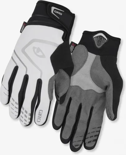 Велорукавиці зимові з довгими пальцями Giro Ambient 2 білий L