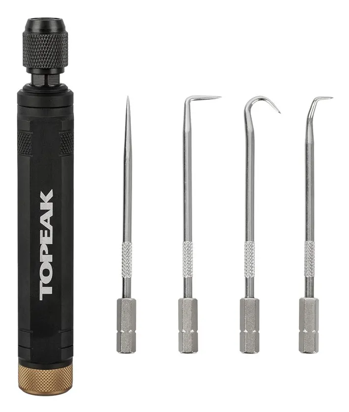 Набір гачків та шил Topeak Utility Tool Pick х4шт +тримач сталь/алюміній 116г