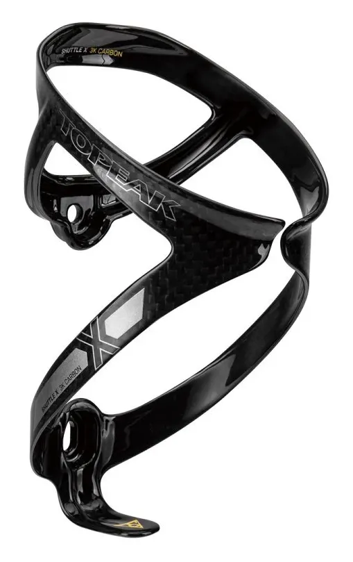 Тримач фляги Topeak Suttle Cage X 3K Carbon 25г чорний