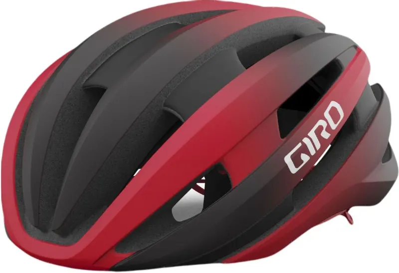 Шолом велосипедний Giro Synthe MIPS II матовий чорний/червоний м/55-59см