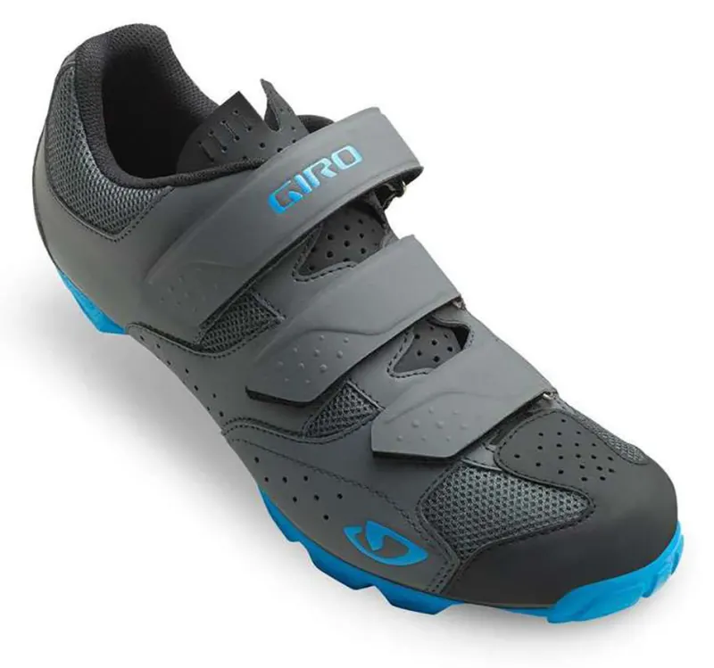 Велосипедные туфли МТБ Giro Carbide RII Dark Shadow/синий 43