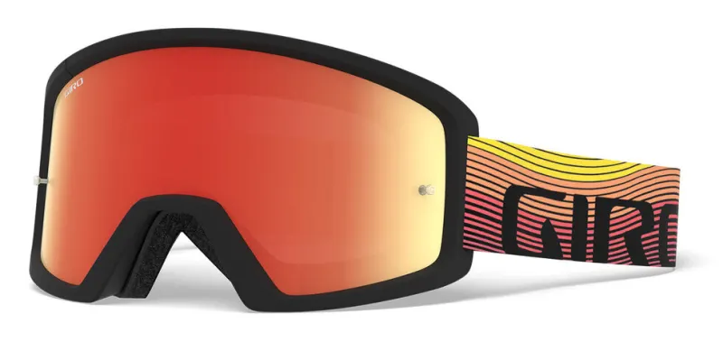 Маска Giro Blok MTB Orange heatwave/Amber scarlet
