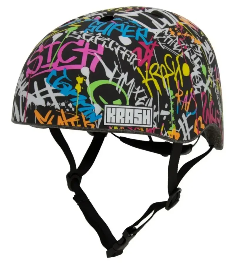 Шлем велосипедный C-Preme Krash Street Writer Pop 2D FS 54-58см