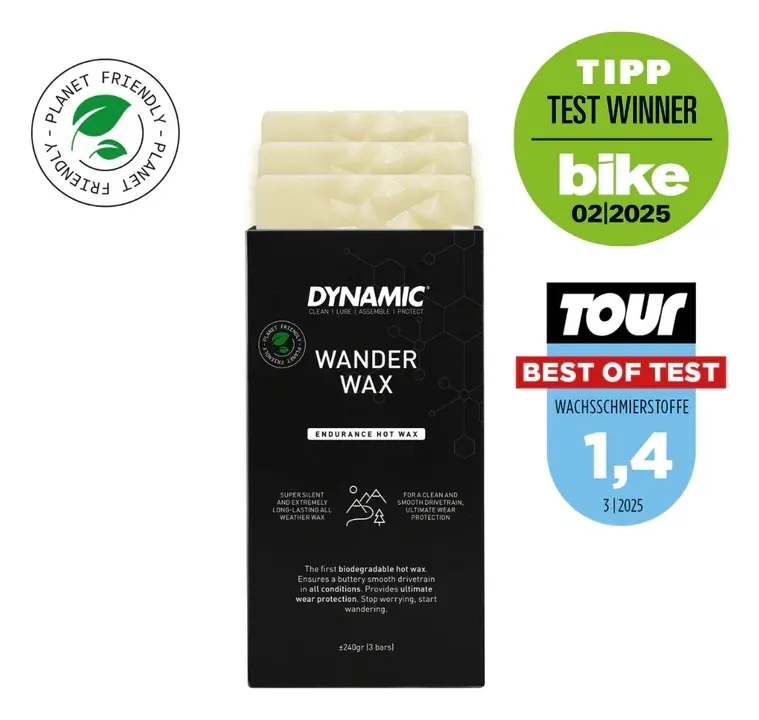 Гарячий парафін Dynamic Wander Wax ендуранс 3 плитки/240г