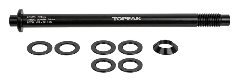 Вісь колеса для багажника Topeak ZI:RAK Thru-Axle 12x1.5мм
