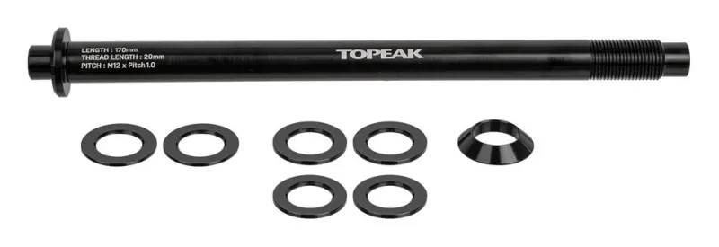 Вісь колеса для багажника Topeak ZI:RAK Thru-Axle 12x1.0мм