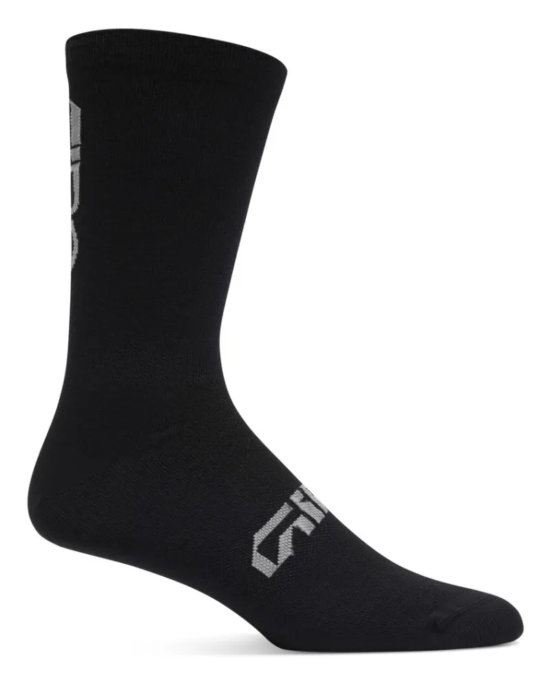 Шкарпетки Giro Seasonal Merino 26 чорний/сірий р. 43-45