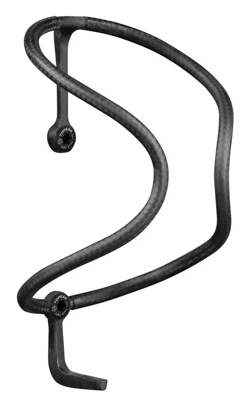 Тримач фляги Topeak Feza G12 карбон з алю болт 12г