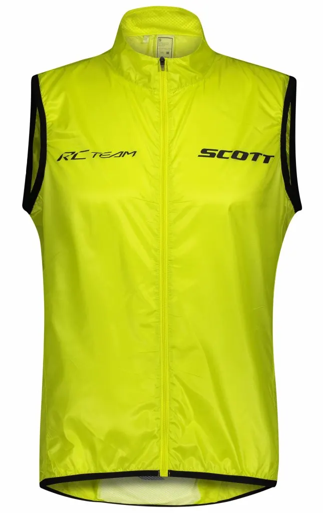 Веложилетка SCOTT RC TEAM WB желтый/чёрный - L