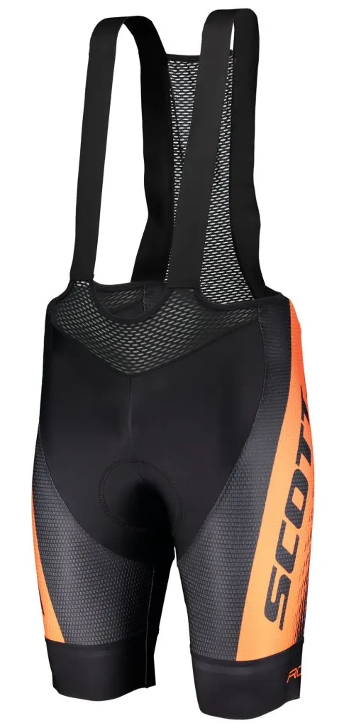 Велотрусы SCOTT RC PRO 3+ чёрно/оранжевые - M
