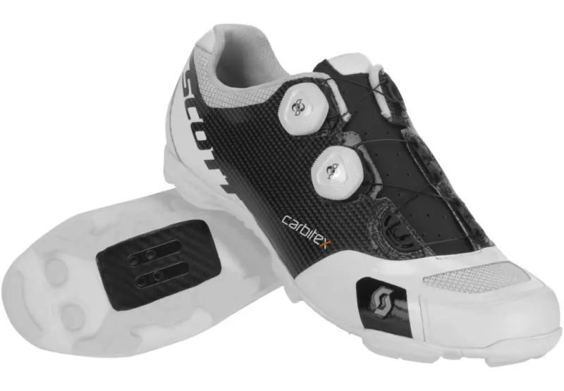 Велотуфлі SCOTT MTB RC SL чорно/білі - 42.0