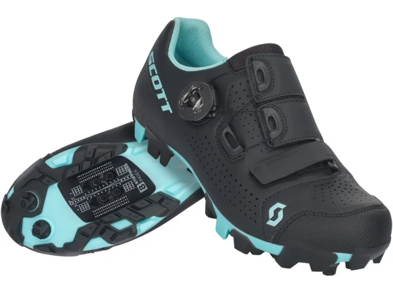 Велотуфлі SCOTT MTB TEAM BOA LADY чорний/бірюзовий - 36.0