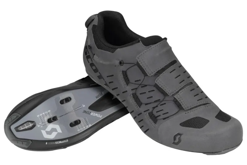 Велотуфлі SCOTT ROAD AERO TT REFL сіро/чорні - 43