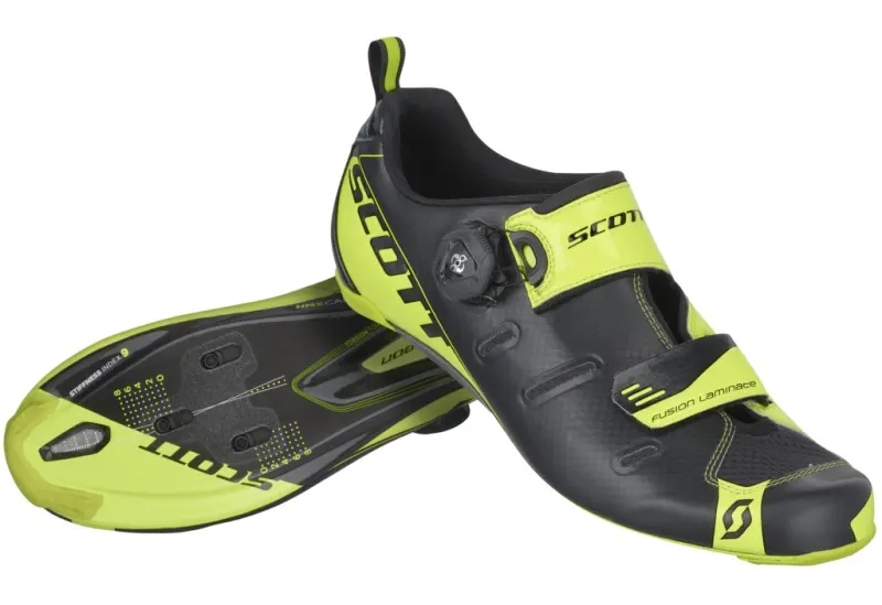 Велотуфлі SCOTT TRI Carbon чорно/жовті - 38.0
