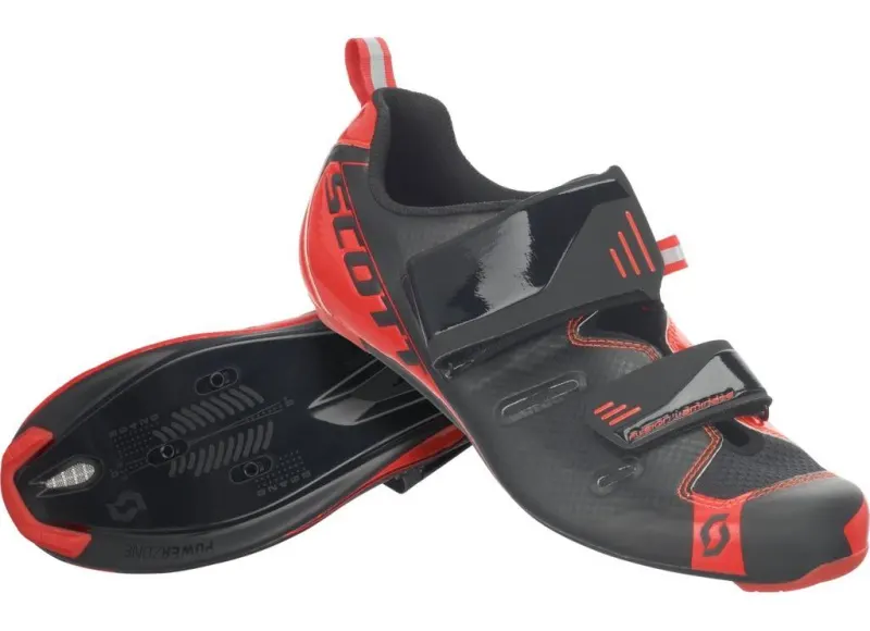Велотуфлі SCOTT TRI PRO чорно/червоні - 39.0