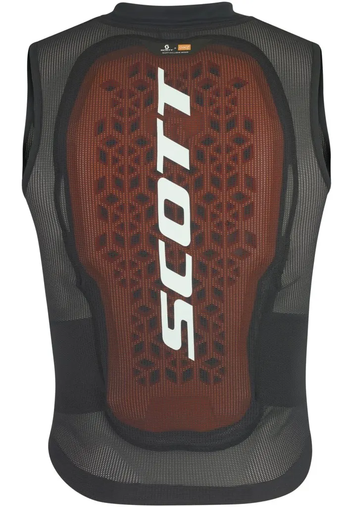 Защита на спину SCOTT JR AIRFLEX чёрно/серая - M