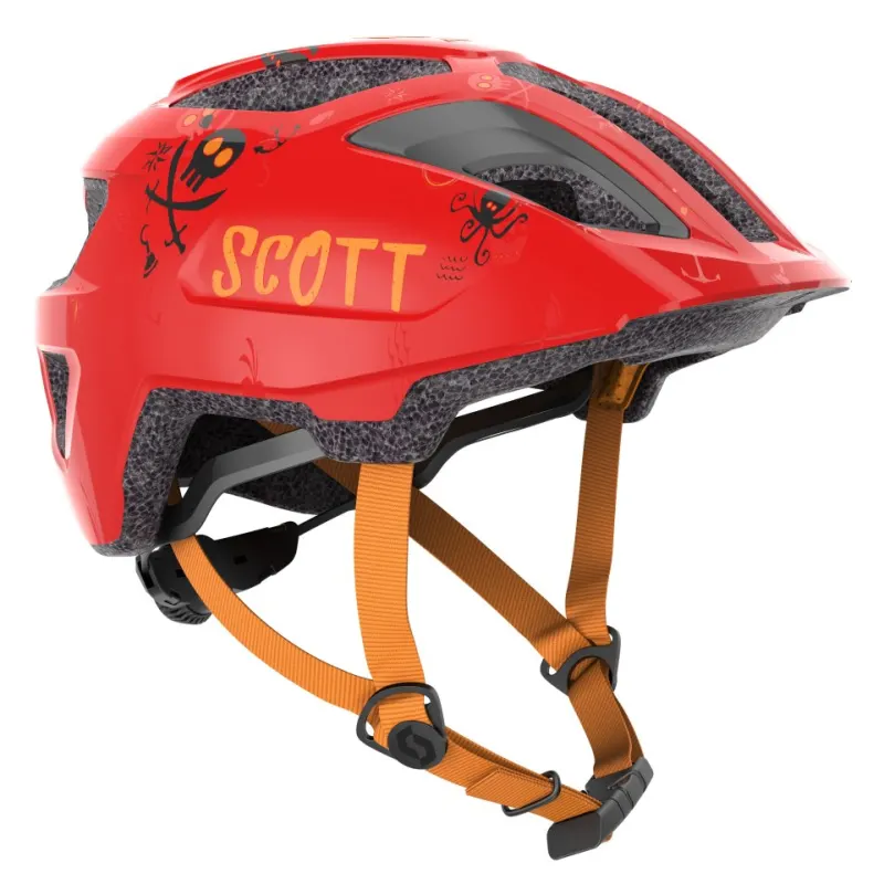Шолом SCOTT SPUNTO KID червоний - One Size