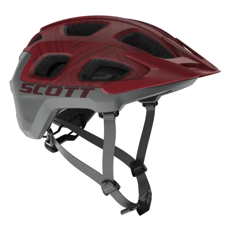 Шолом SCOTT VIVO PLUS червоно/сіра - S