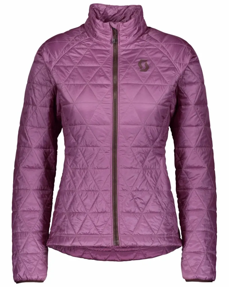Куртка SCOTT W INSULOFT SUPERLIGHT PL cassis pink - M