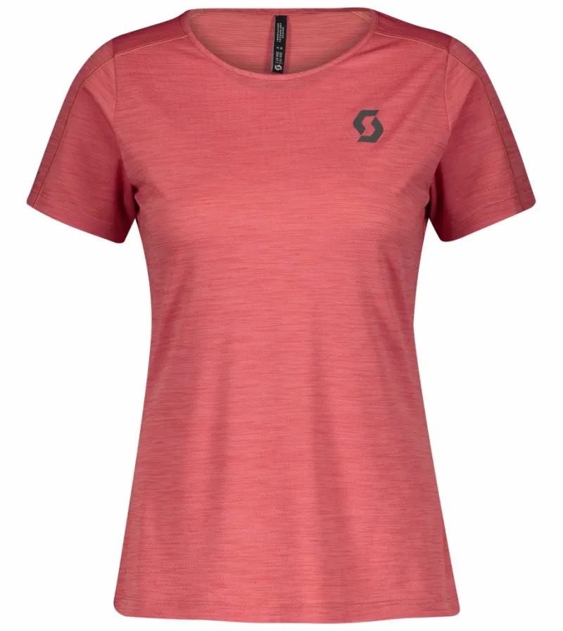 Футболка для бігу SCOTT W TRAIL RUN LT brick red - XL