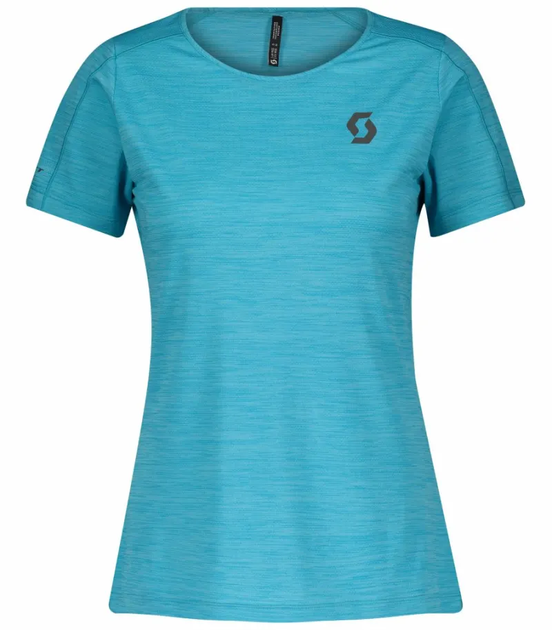 Футболка для бігу SCOTT W TRAIL RUN LT синій - XL