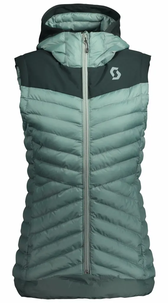 Жилетка SCOTT W's Insuloft Warm tr gr/fog зелена - XL